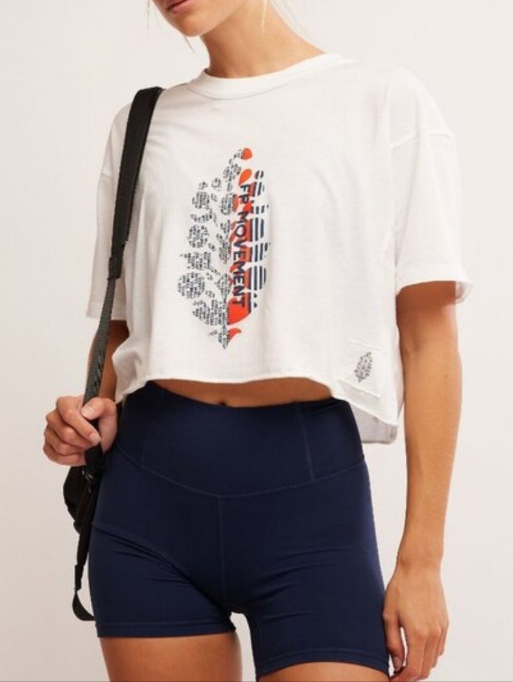 NWT FP Movement Inspire Buti Logo Tee. Large